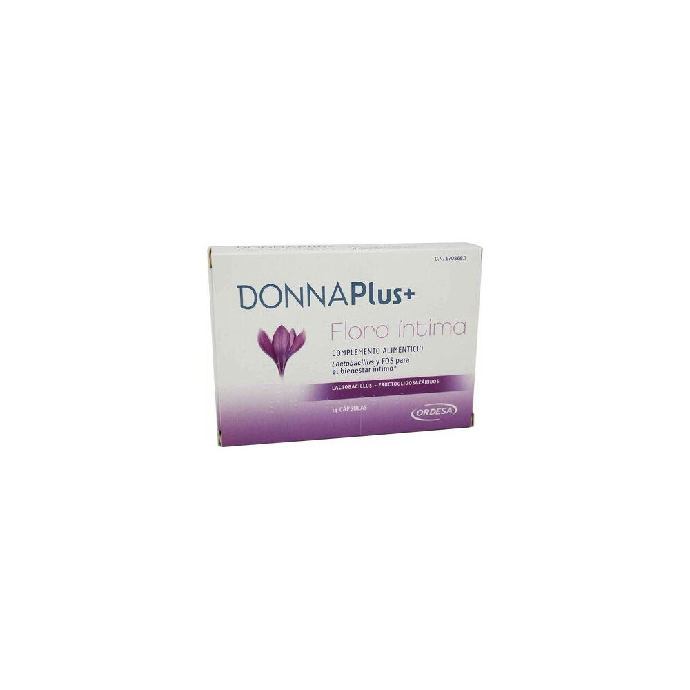 Donnaplus+ Flora Íntima, 14 Cápsulas