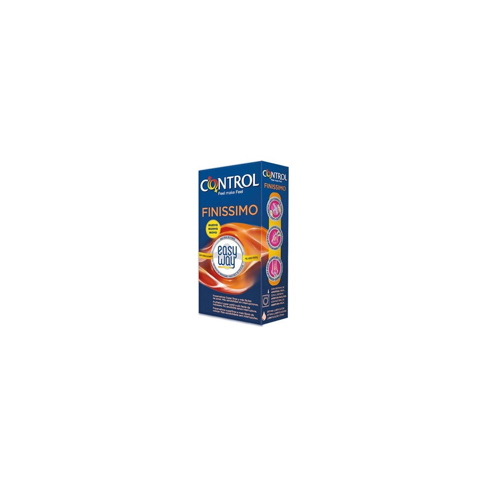 Control Preservativos Finissimo Easy Way, 10 Unidades