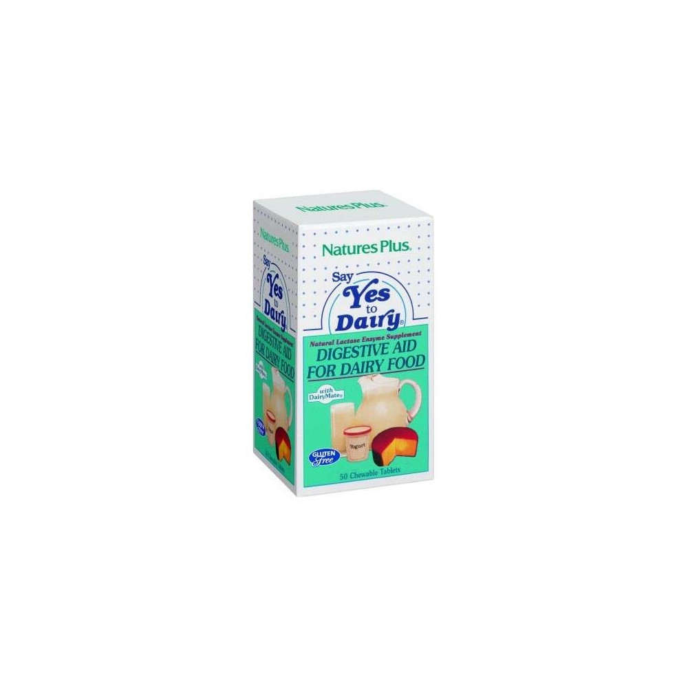 Natures Plus Say Yes To Dairy 50 Comprimidos