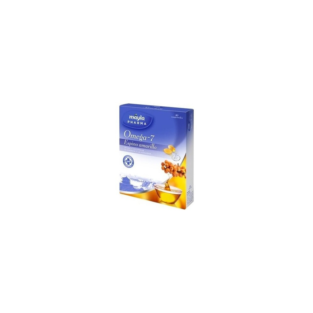 Máyla Pharma Omega 7 Espino Amarillo, 30 Cápsulas
