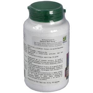 Licorice (Dgl) Regaliz500Mg. 60Cap. Herbal Actives