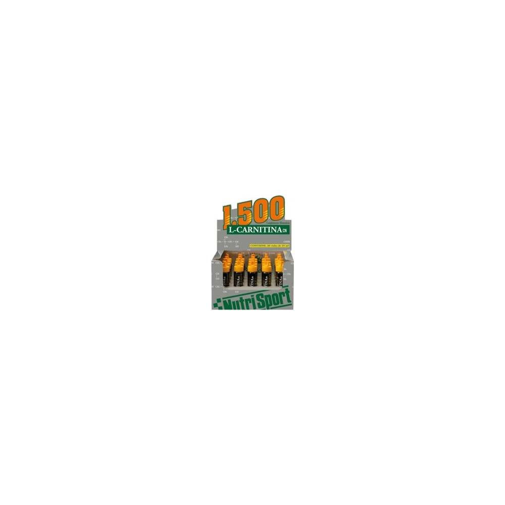 Nutrisport Lcarnitina 1500 Fresa 20 Viales