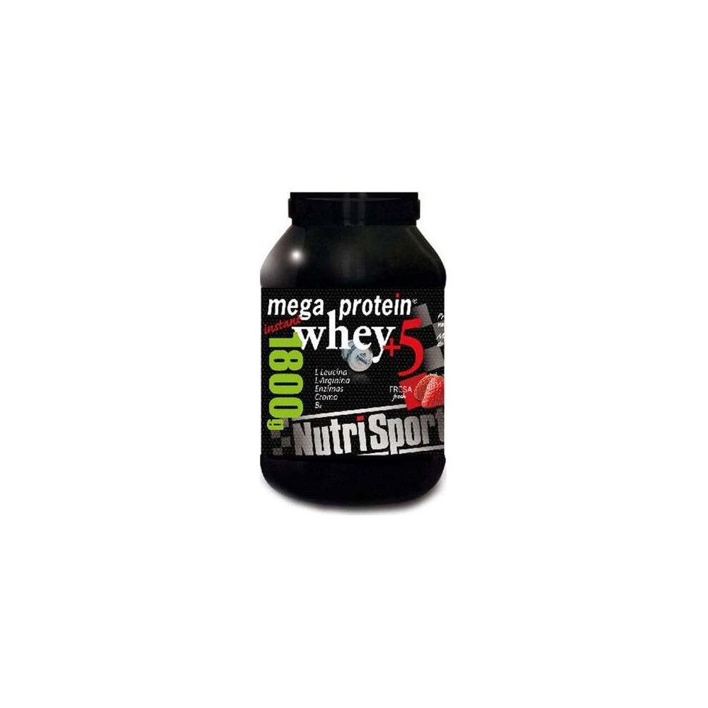 Nutrisport Mega Protein Whey 5 Fresa 900G