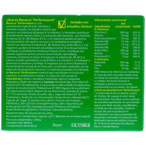 Berocca Performance, 60 Comprimidos
