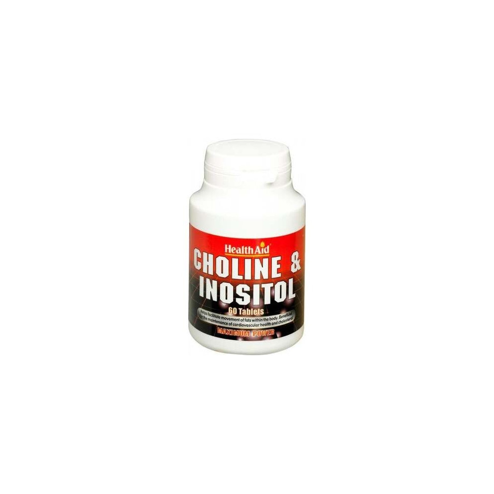 Colina/Inositol 250/250Mg. 60Comp. Health Aid