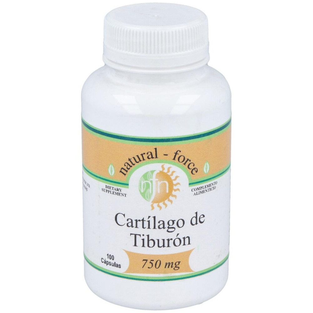 Cartilago De Tiburon 750Mg. 100Cap.