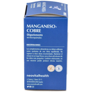 Manganeso-Cobre Microgranulos Neo 50Cap.