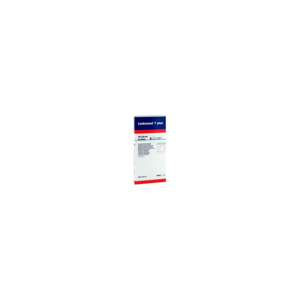 Leukoplast Leukomed T Plus 10 Cm X 25 Cm, 5 Uds