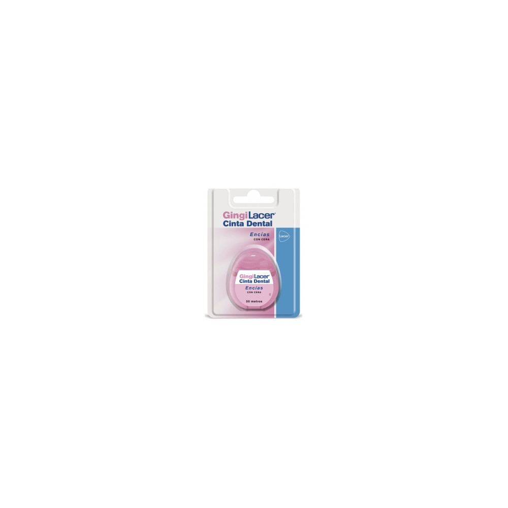 Lacer Gingilacer Cinta Dental Encías Con Cera 50M