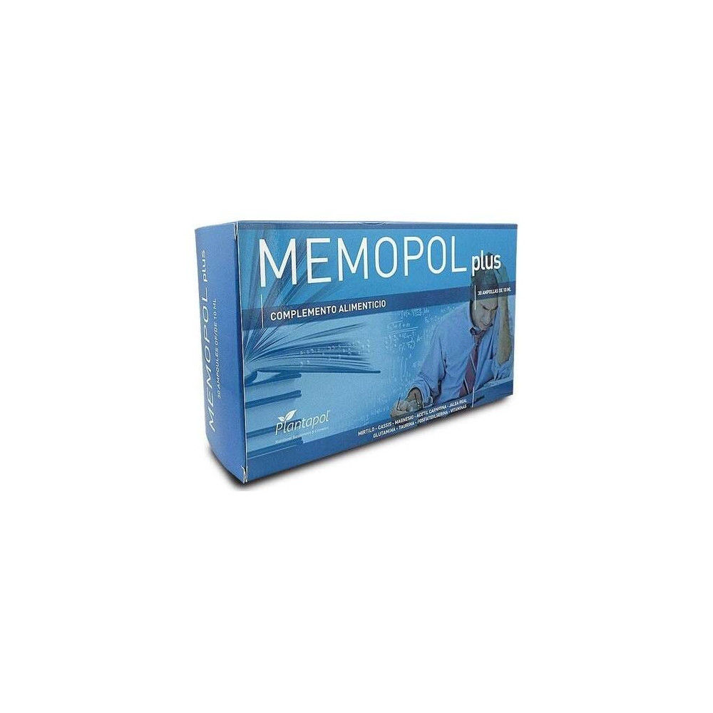Plantapol Memopol Plus 30 Ampollas