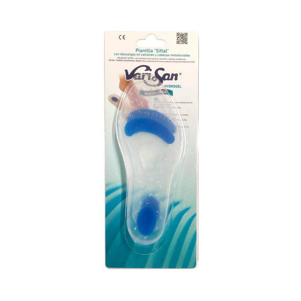 Vari+San Plantilla Larga Hydrogel Talla 5 (45/46) 2Uds