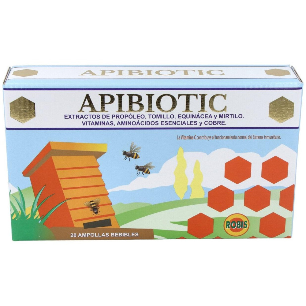 Robis Apibiotic 20 Ampollas