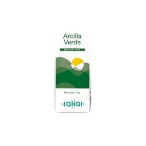 Sakai Arcilla Verde Fina 1 Kg