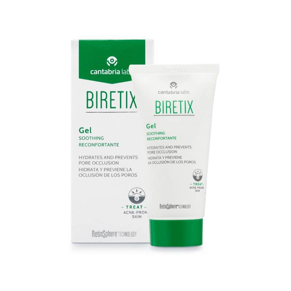 Biretix Gel Reconfortante Piel Acneica 50Ml.