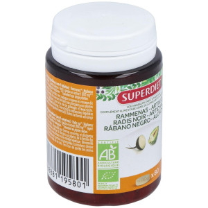 Super Diet Radis Noir Artichaut Bio 80 Comprim?S