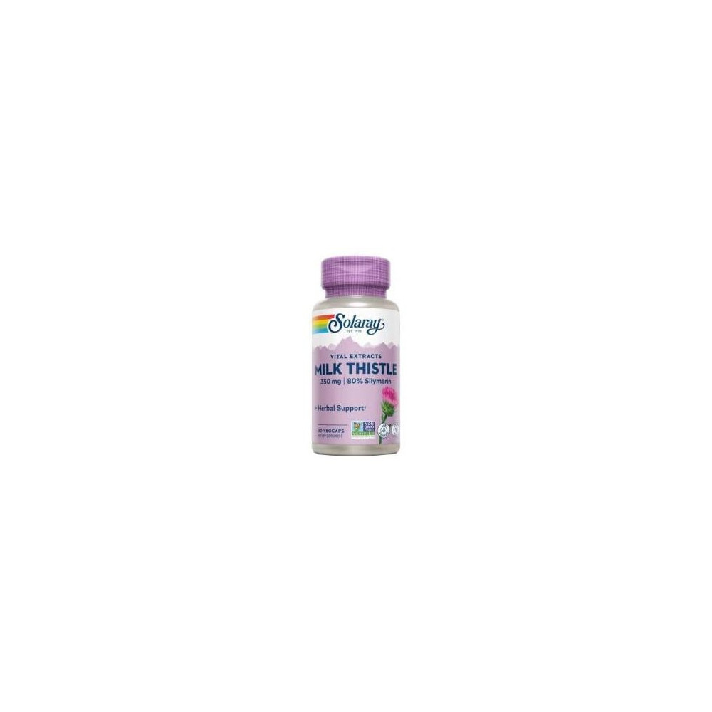 Solaray Milk Thistle Cardo Mariano 30 Cáps