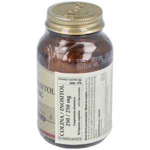 Colina Inositol 250/250Mg. 50Cap