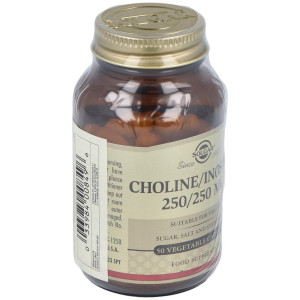 Colina Inositol 250/250Mg. 50Cap