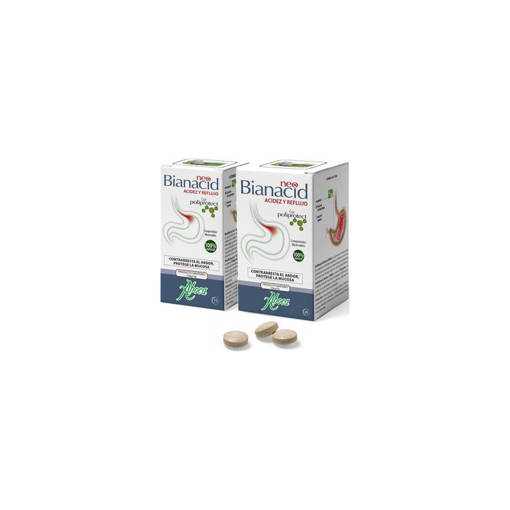 Aboca Neobianacid Acidez Y Reflujo, 45 Comprimidos