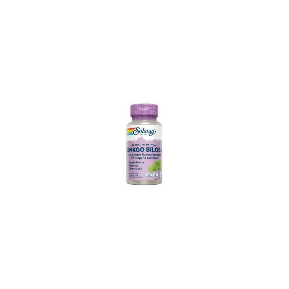 Ginkgo Biloba 60Mg. 60Cap.