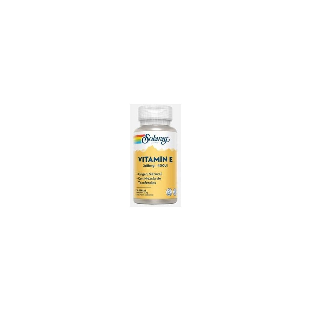 Vit. E (100% D-Alfa Tocoferoles) 50Perlas