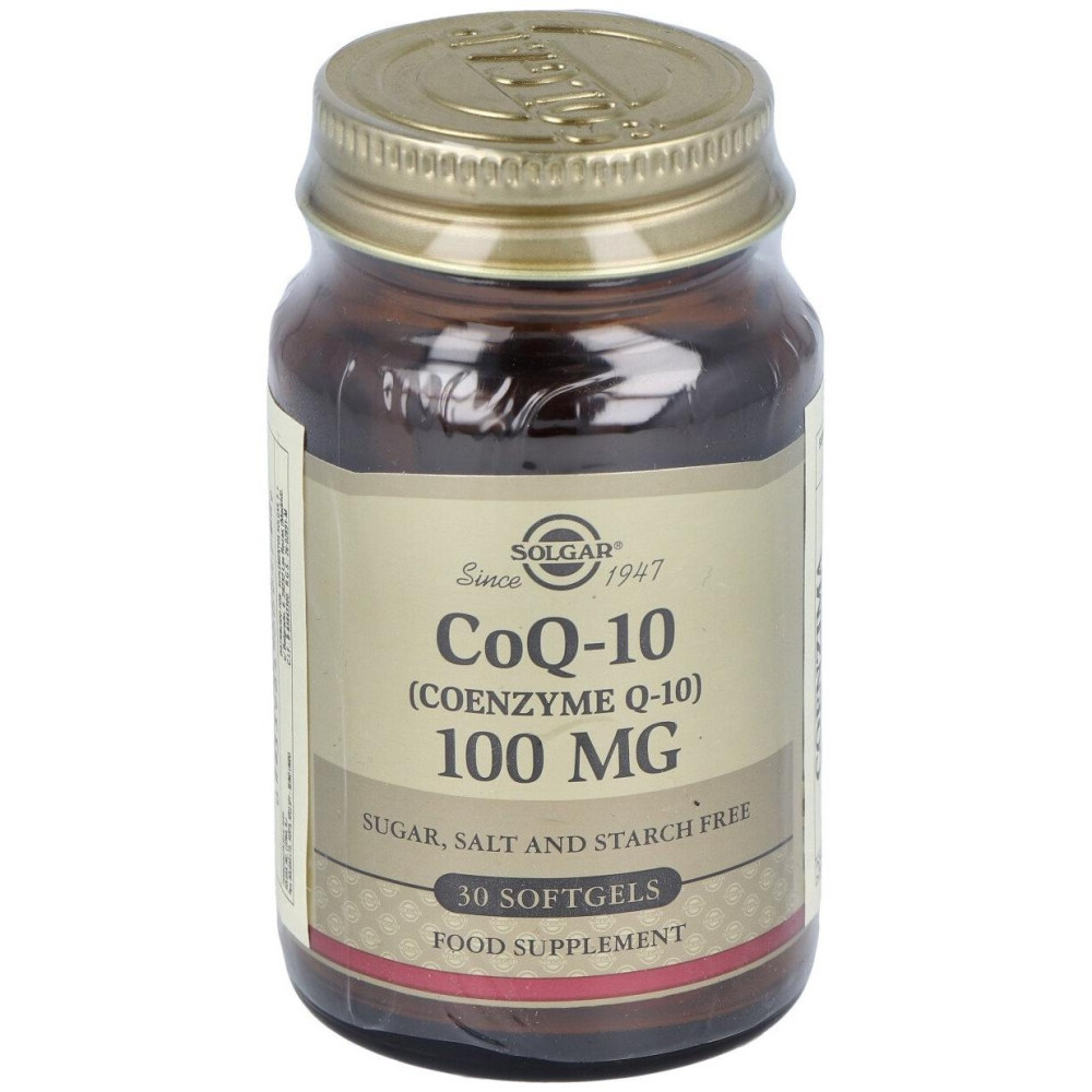 Coenzima Q10 100Mg. 30Cap.De Gelatina Blanda