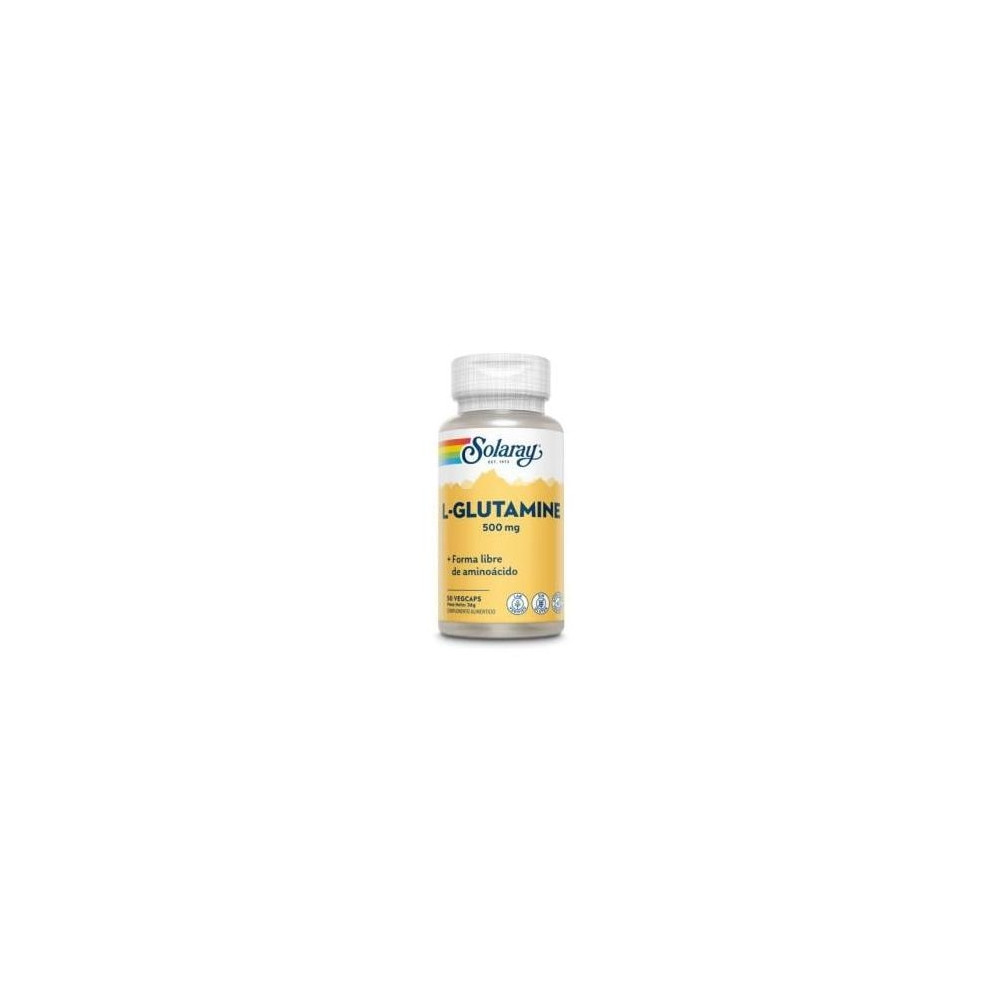 Solaray L-Glutamina 500Mg 50Caps