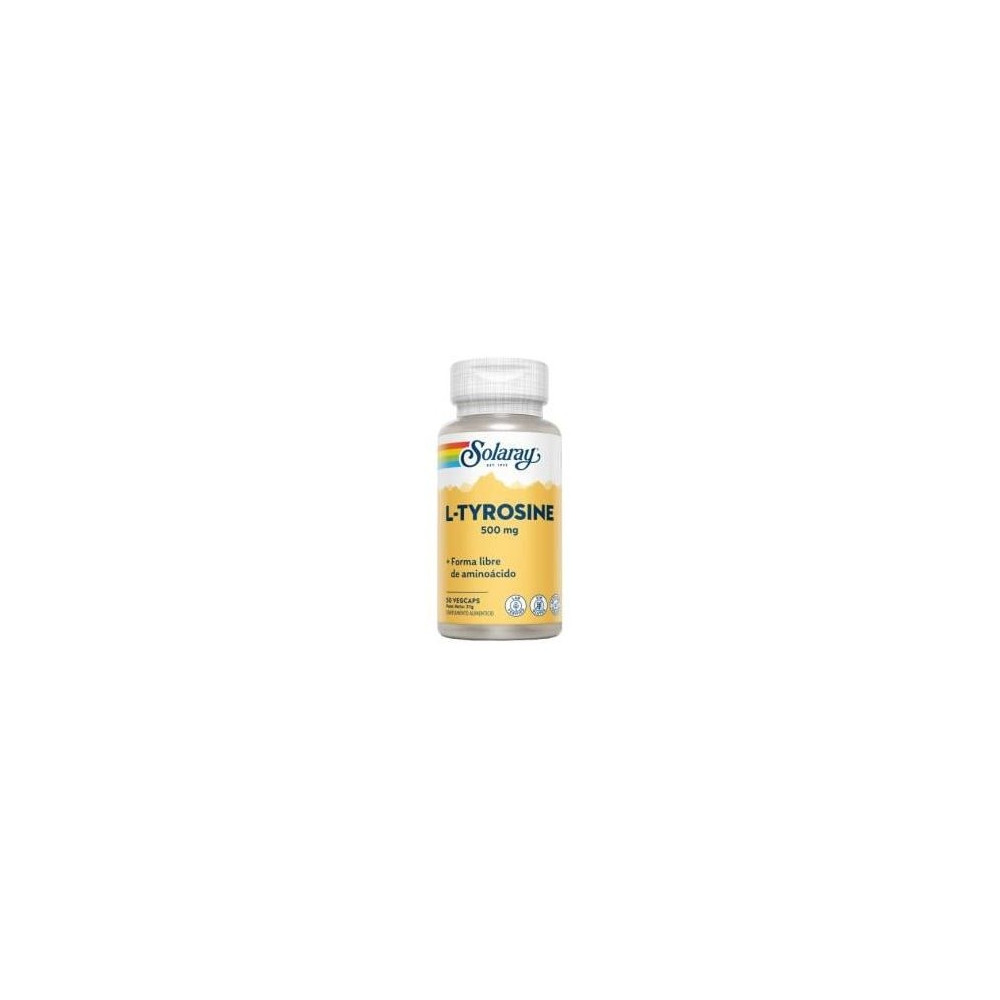 Solaray L-Tirosina 500 Mg 50Caps