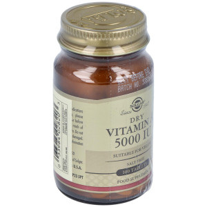 Solgar Vitamina A Seca 5000Ui 1500Mcg 100Comp