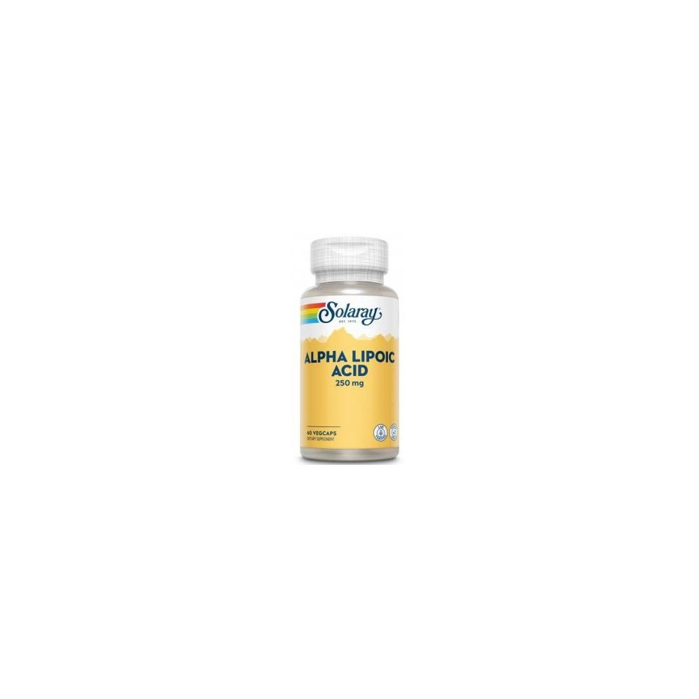 Solaray Alpha Lipoic Acid 250Mg 60Cáps