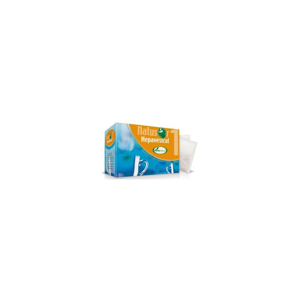 Soria Natural Natusor 01 - Hepavesical 20 Filtros