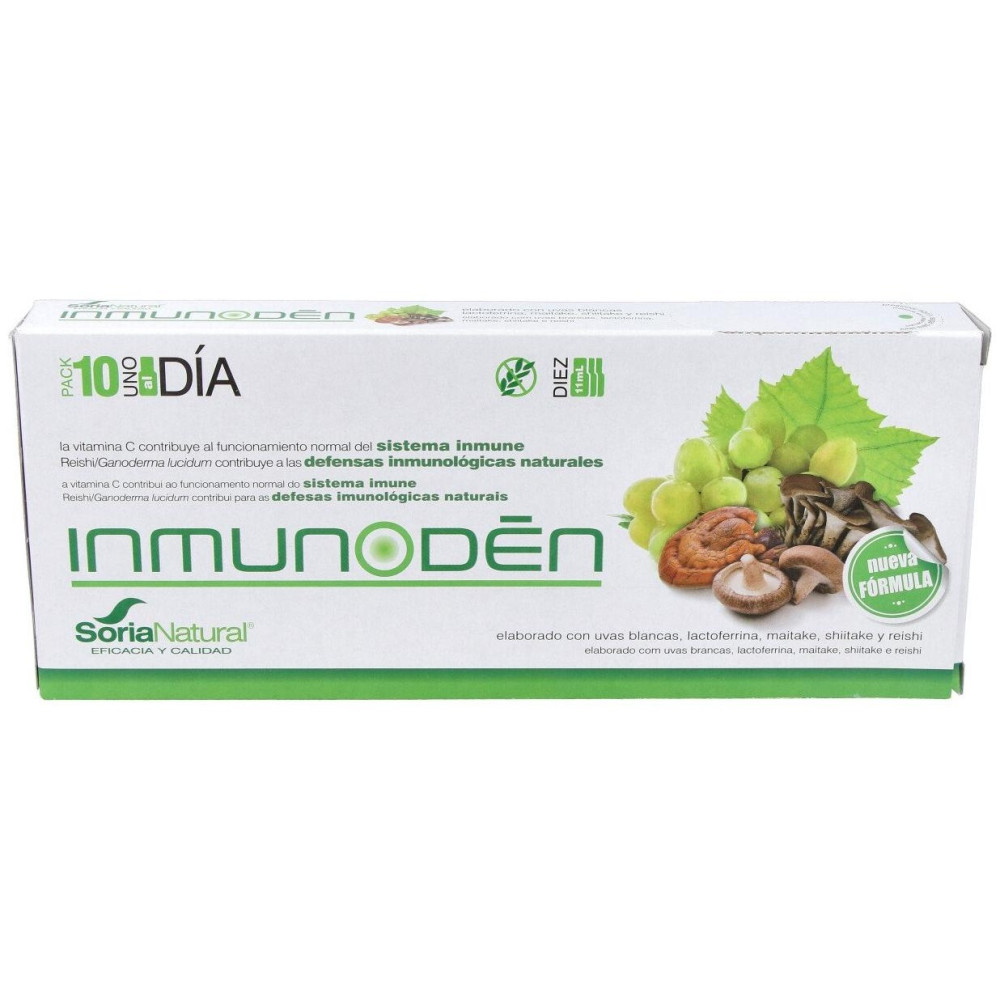 Soria Natural Inmunoden 10 Viales