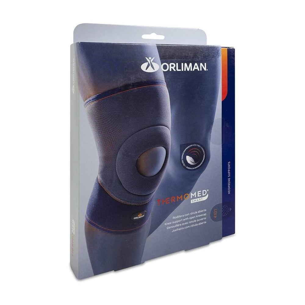 Orliman Rodillera Corta 4111 Talla Xxl / 6 + Nº 44-49, 1 Unidad