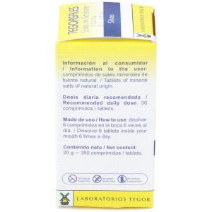 Silicea D12 Tegorsales (Nº11) 350 Comp.20G