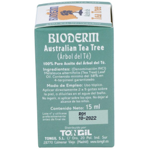 Tongil Bioderm Árbol Del Té 100% Puro 15Ml