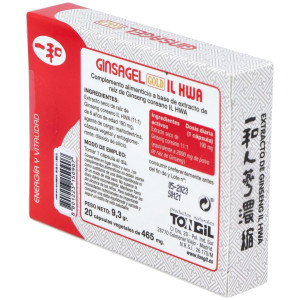 Tongil Il Hwa Ginsagel Gold 20 Perlas