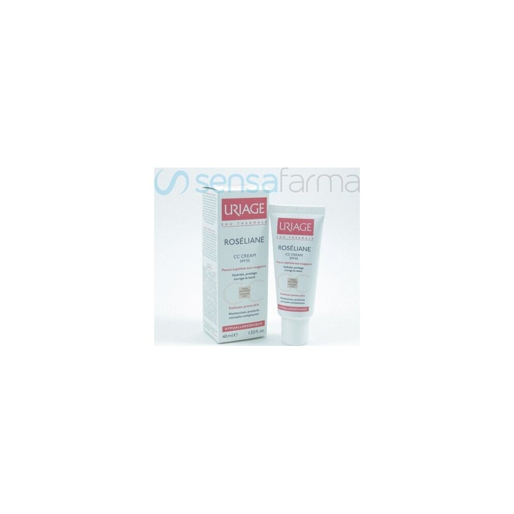 Uriage Roséliane Cc Cream Spf30 Tinte Medio 40Ml