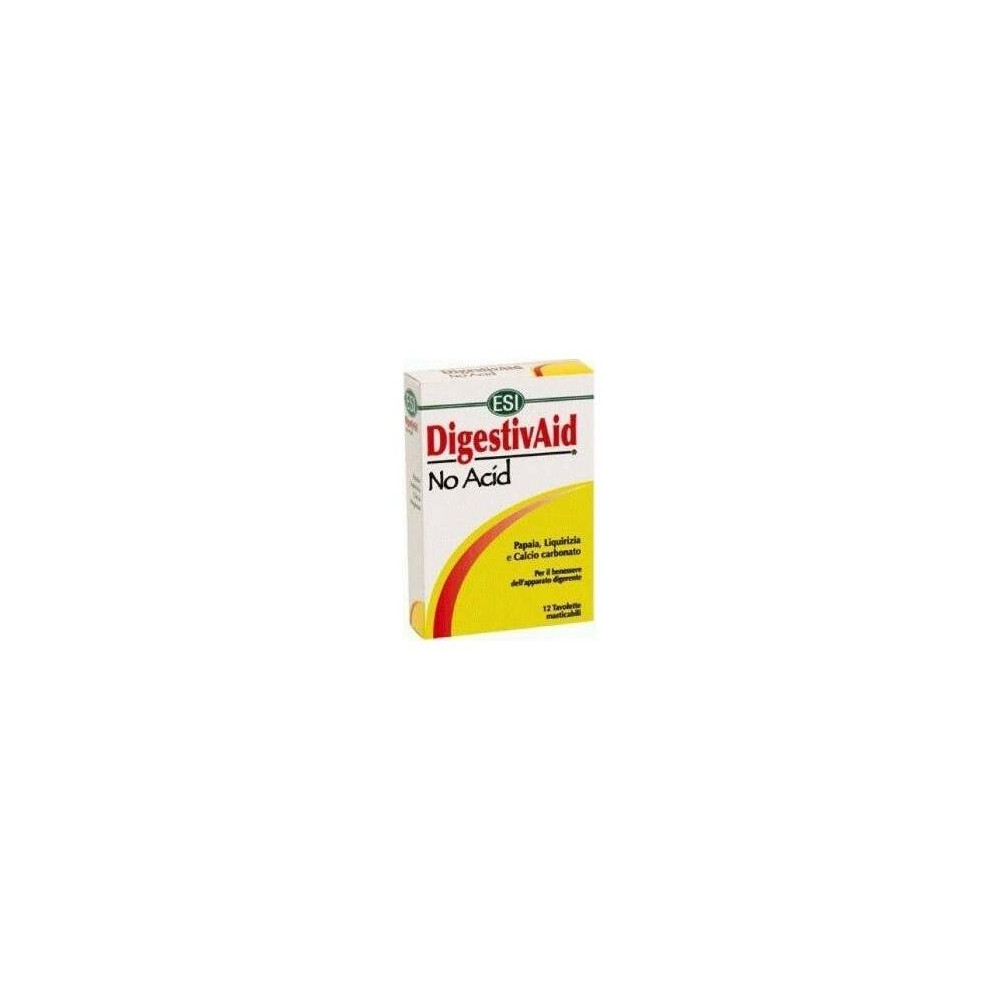 Digestivaid No Acid 12 Tabletas