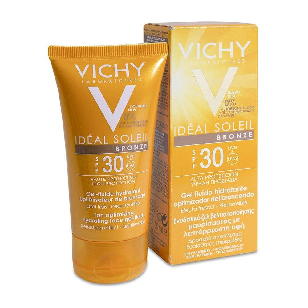 Vichy Idéal Soleil Gel Fluido Bronze Spf30 50Ml