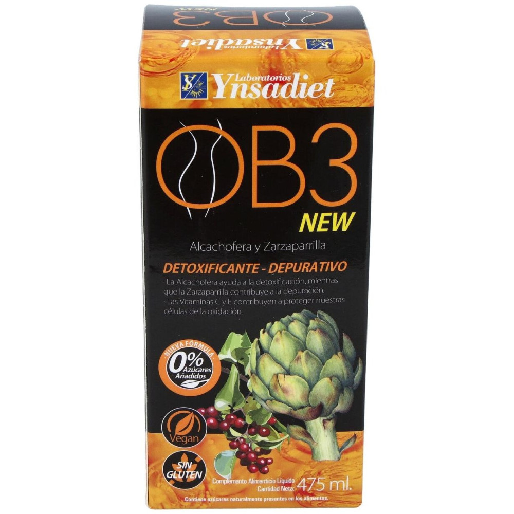Ob3 Drenante Jarabe 475Ml.