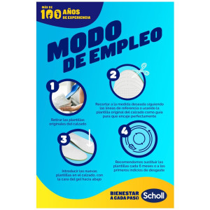 Scholl Liquiflex Plantillas Soporte Diario Talla 2 1 Par