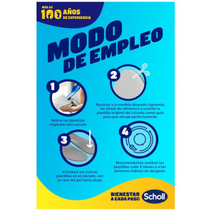 Scholl Liquiflex Plantillas Soporte Mejorado Talla 2 1 Par