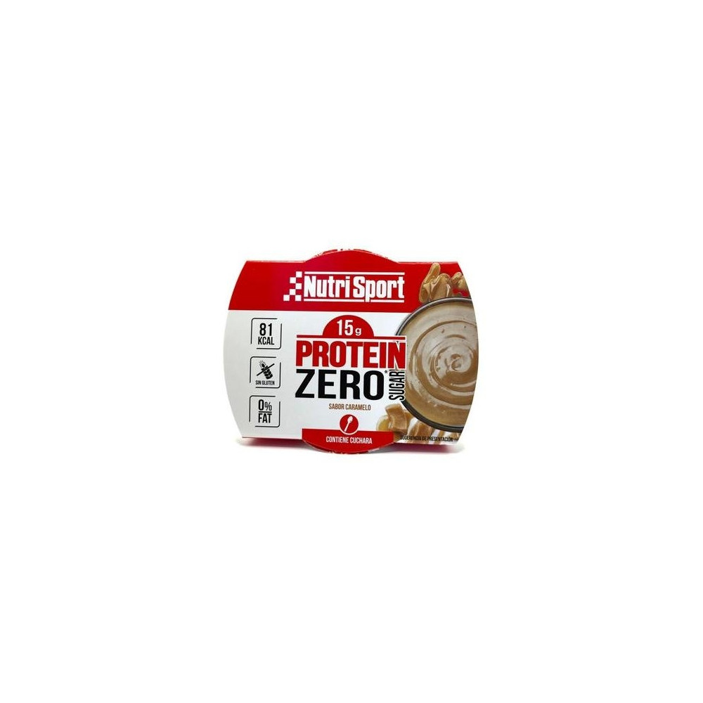 Nutrisport Protein Zero Sugar Pudding Caramelo 135G