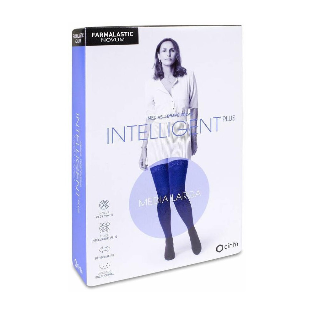 Farmalastic Novum Media Larga Intelligent Plus Compresion Normal T-2