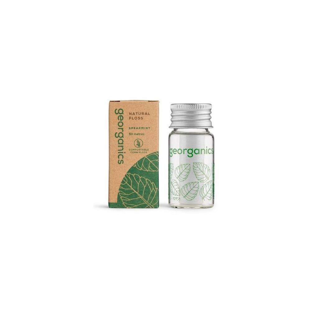 Georganics Dental Floss Spearmint 50M 1Ud