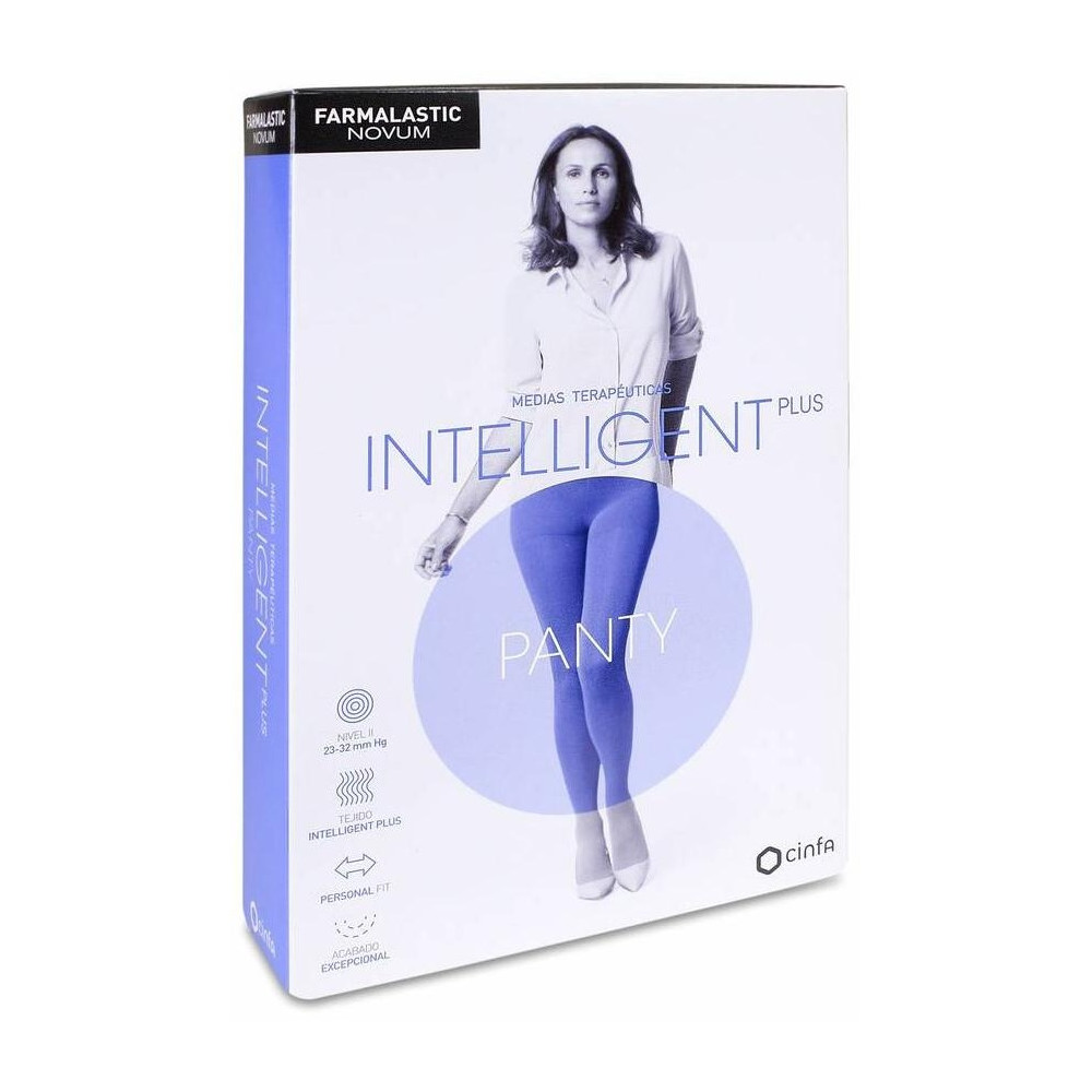 Farmalastic Novum Intelligent Panty Compresión Normal Talla 5 Caviar, 1 Ud