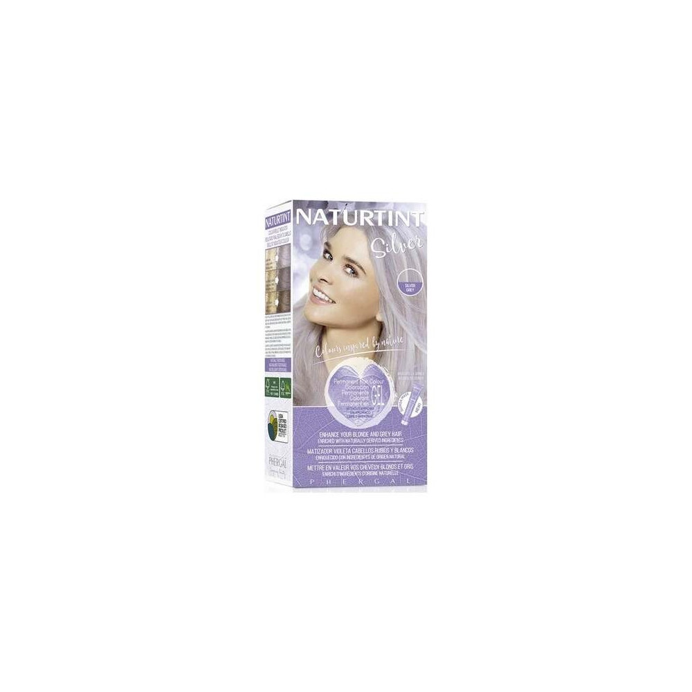 Naturtint Coloracion Permanente Silver Gris Plateado 170Ml