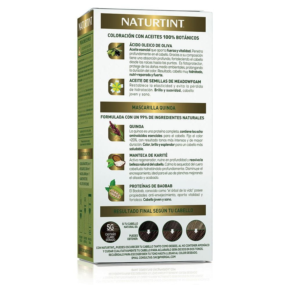 Naturtint Biobased 5G Castaño Claro Dorado