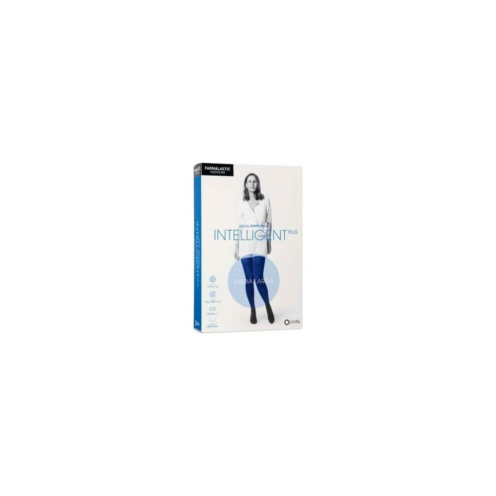 Farmalastic Intelligent Plus Media Larga Talla 5 Color Canela, 1 Ud