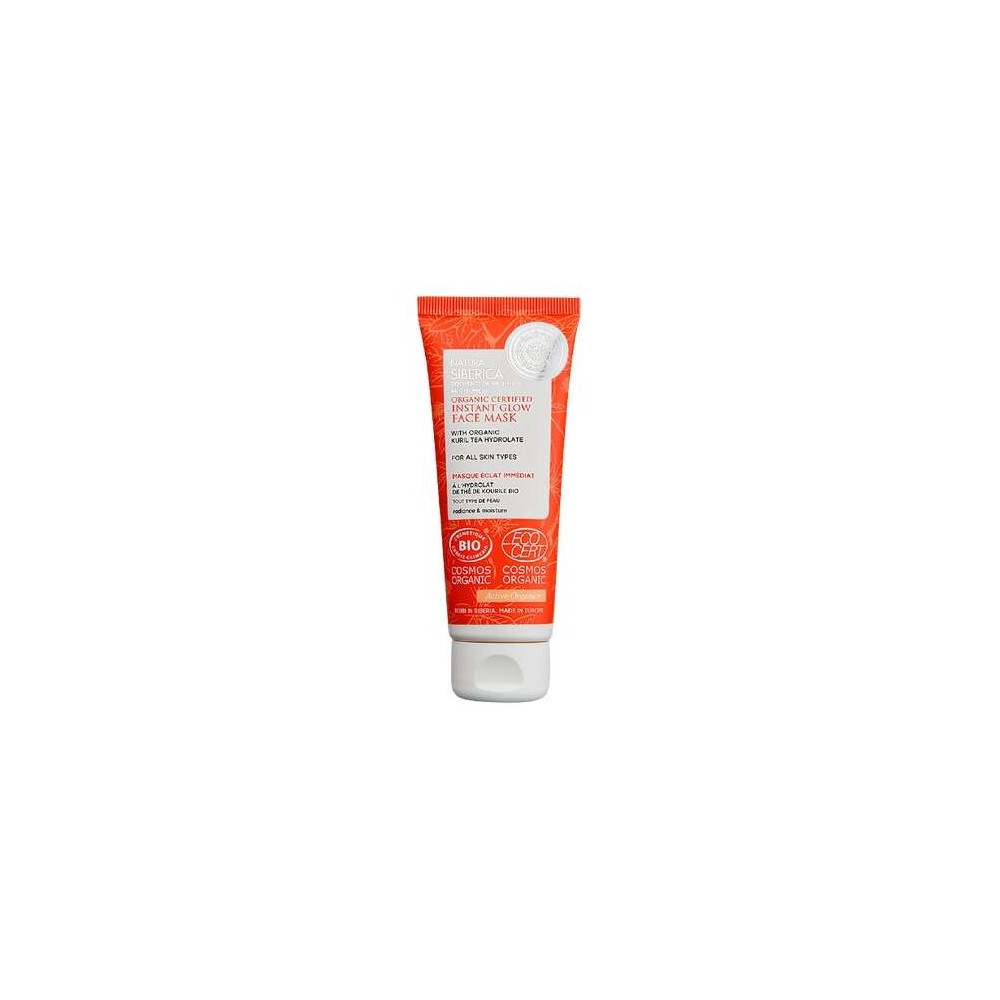 Natura Siberica Mascarilla Facial Brillo Instantáneo 75Ml